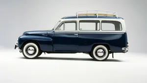 Classic Volvo Pv544 In Showroom Condition Wallpaper