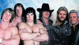 Classic Wrestling Group Portrait Wallpaper