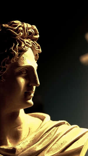 Classical Statue Profile Wallpaper