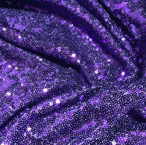 Classy And Glamorous In Purple Sequins Wallpaper