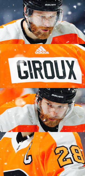 Claude Giroux Adidas National Hockey League Wallpaper