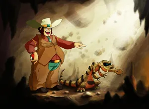 Clay And Krokorok Wallpaper