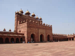 Clean Surroundings In Fatehpur Sikri Wallpaper