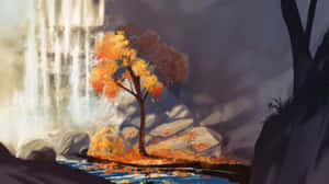 Clear Water Beach And Blue Sky Wallpaper