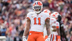 Clemson Football Player Number11 Wallpaper