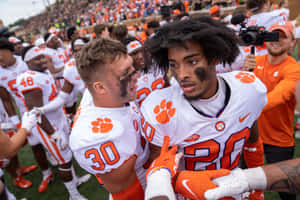 Clemson Players Celebration Wallpaper