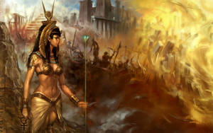 Cleopatra Historical Artwork Wallpaper