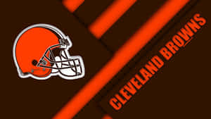 Cleveland Browns Logo Proudly Representing Their City Wallpaper