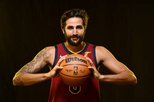 Cleveland Ricky Rubio Portrait Wallpaper