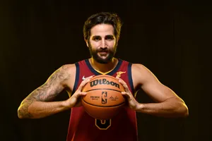 Cleveland Ricky Rubio Portrait Wallpaper