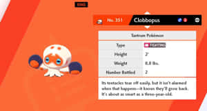 Clobbopus Tantrum Pokemon Wallpaper
