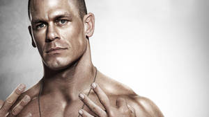 Close-up American Professional Wrestler John Cena Wallpaper