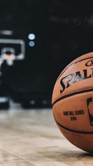 Close Up Basketball Court Floor Wallpaper