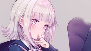 Close-up Chiaki Nanami Wallpaper