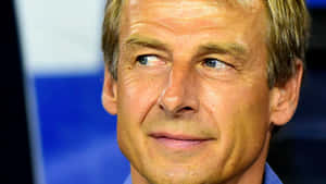 Close-up Face Jurgen Klinsmann Wallpaper