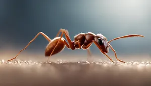 Close Up Fire Ant Wallpaper