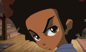 Close-up Huey Boondocks Pfp Wallpaper