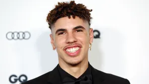 Close-up Lamelo Ball Shot Wallpaper