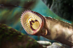 Close Up Lamprey Mouth Wallpaper