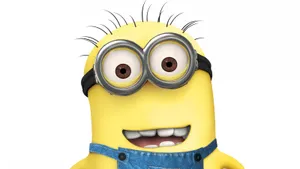 Close Up Larry Minion Desktop Wallpaper