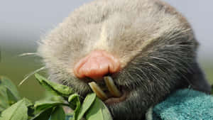 Close Up Mole Snoutand Teeth.jpg Wallpaper