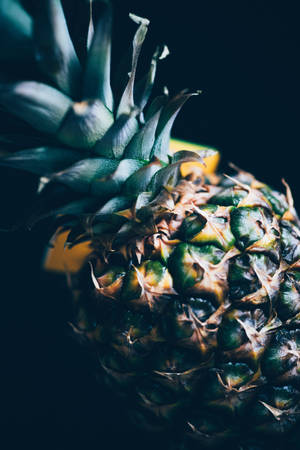 Close Up Of A Pineapple Wallpaper