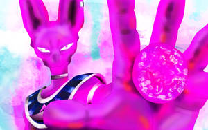 Close-up Of Beerus' Power Wallpaper