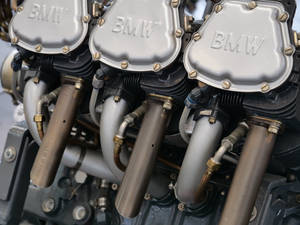 Close Up Of Bmw Vehicle Engine Wallpaper