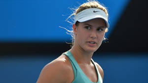 Close-up Of Eugenie Bouchard Wallpaper