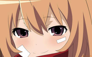 Close-up Of Taiga Aisaka From Toradora Wallpaper