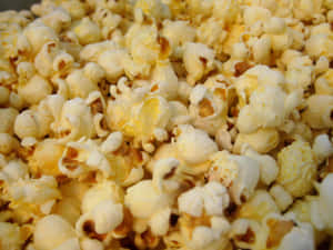 Close Up Popcorn Texture.jpg Wallpaper