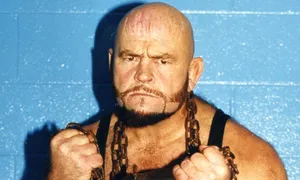 Close-up Portrait Of Canadian Wrestler Ivan Koloff Wallpaper