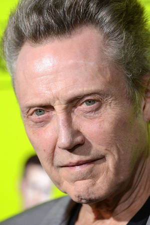 Close-up Portrait Of Christopher Walken Wallpaper