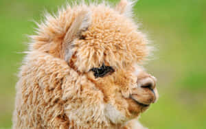 Close Up Portraitofa Llama Wallpaper