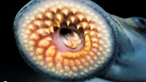 Close Up Sea Lamprey Mouth.jpg Wallpaper