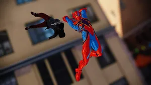 Close-up View Of A Fascinating Arachnid In Its Natural Habitat Wallpaper