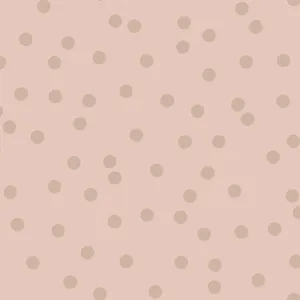 Close-up View Of Pink Polka Dot Pattern. Wallpaper