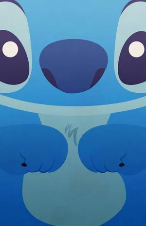 Close Upof Stitch Face Wallpaper