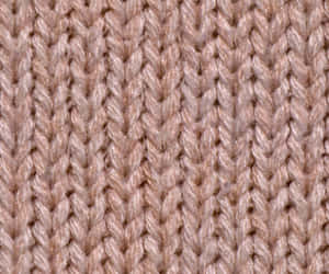 Closeup Beige Knitted Texture Wallpaper