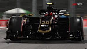 Closeup Of Haas' F1 2019 Car Wallpaper