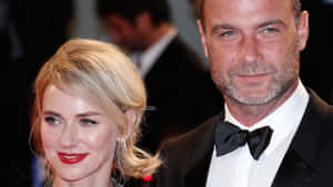 Closeup Of Liev Schreiber At An Event Wallpaper