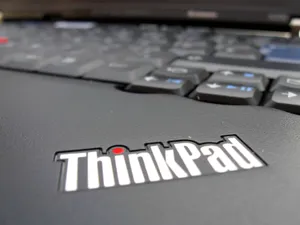 Closeup Think Pad Logoon Laptop Wallpaper