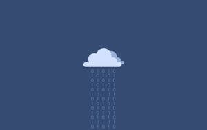 Cloud Coding Blue Wallpaper