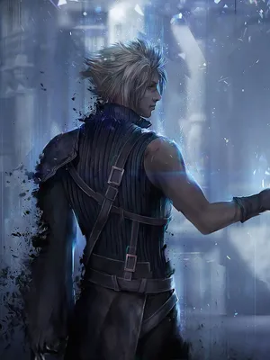 Cloud_ Strife_ Final_ Fantasy_7_ Remake_ Artwork Wallpaper