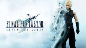 Cloud Strife In Action Wallpaper