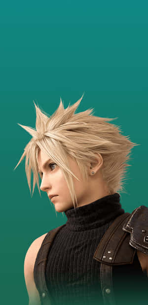 Cloud Strife Profile Final Fantasy7 Remake Wallpaper