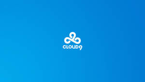 Cloud9 Minimalistic Logo In White Wallpaper