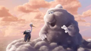 Cloudy_ Encounter_ Animated_ Short Wallpaper