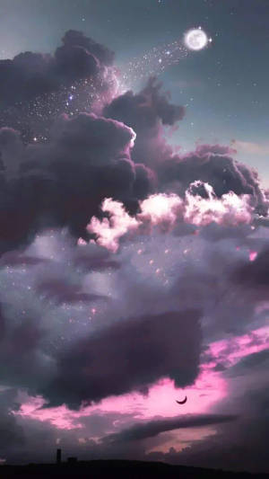 Cloudy Sky Iphone Stock Wallpaper