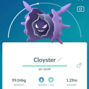 Cloyster Pokemon Go Info Wallpaper